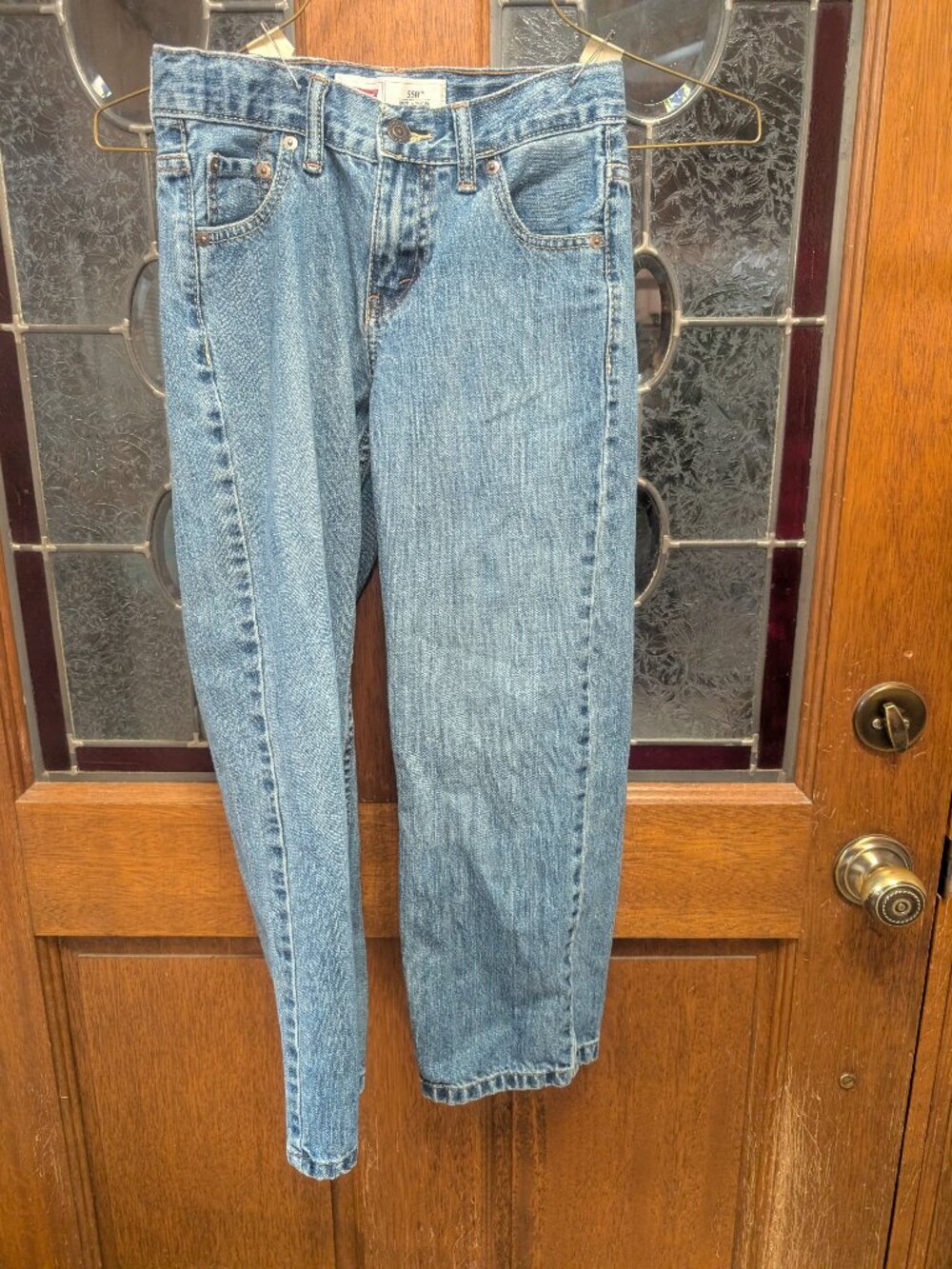 Levi's 550 jeans, size 9 Reg